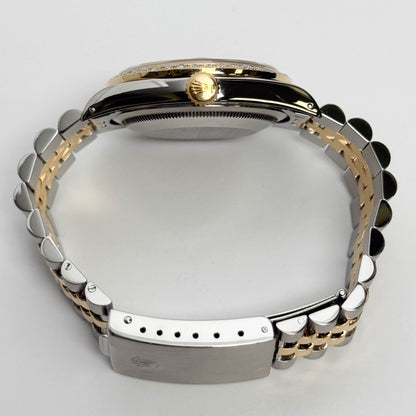 Rolex Datejust 36mm Champagne Dial Watch Ref# 16233