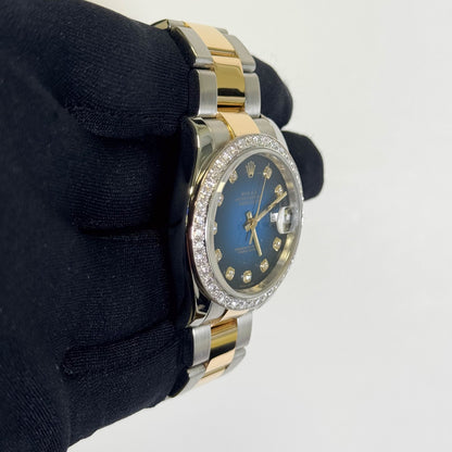 Rolex Datejust 36mm Blue Dial Watch Ref# 116233