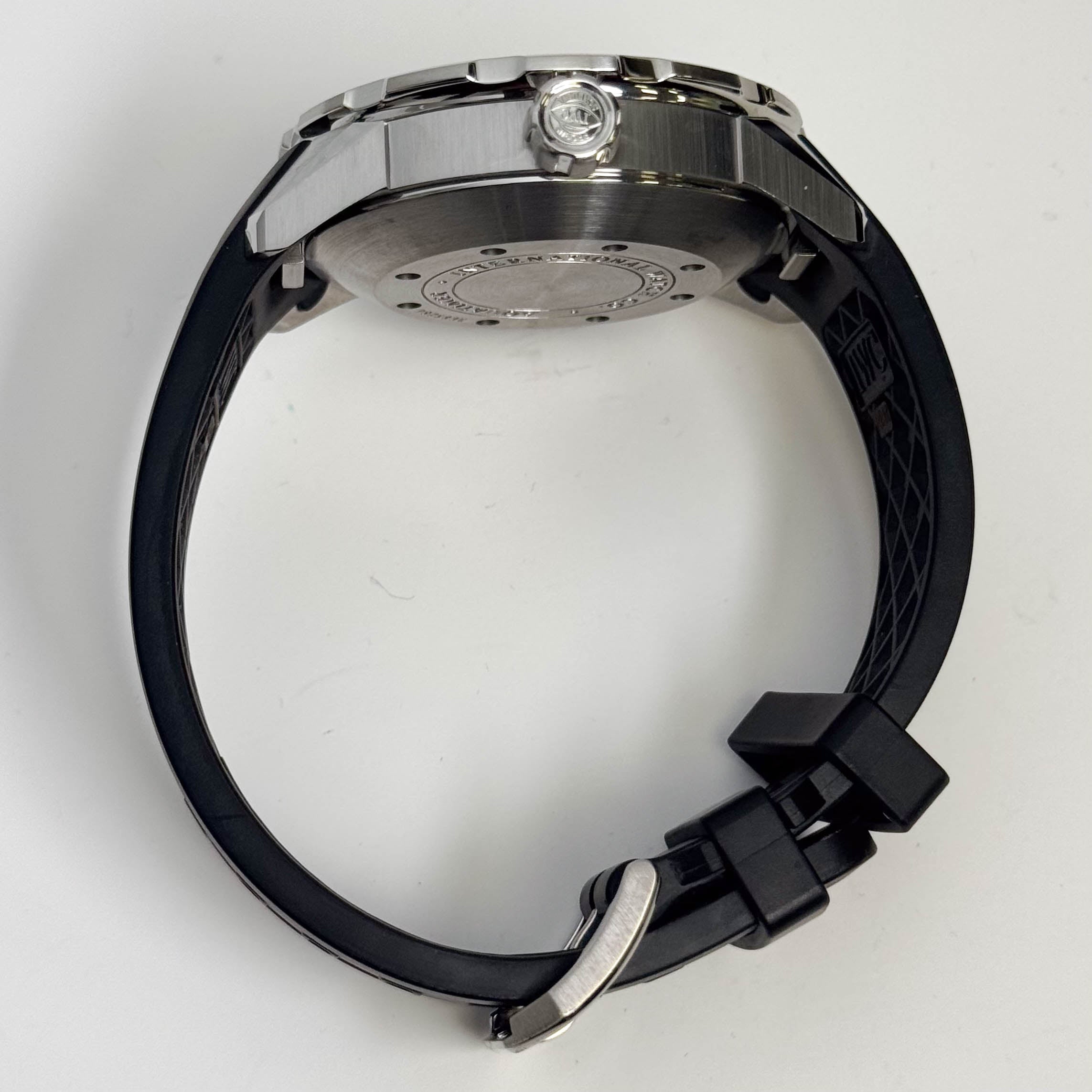 IWC Aquatimer Stainless Steel 44mm Black Dial Watch Ref# IW356802 - Happy Jewelers Fine Jewelry Lifetime Warranty