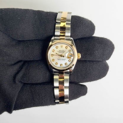 Rolex Datejust 26mm MOP Dial Watch Ref# 69163