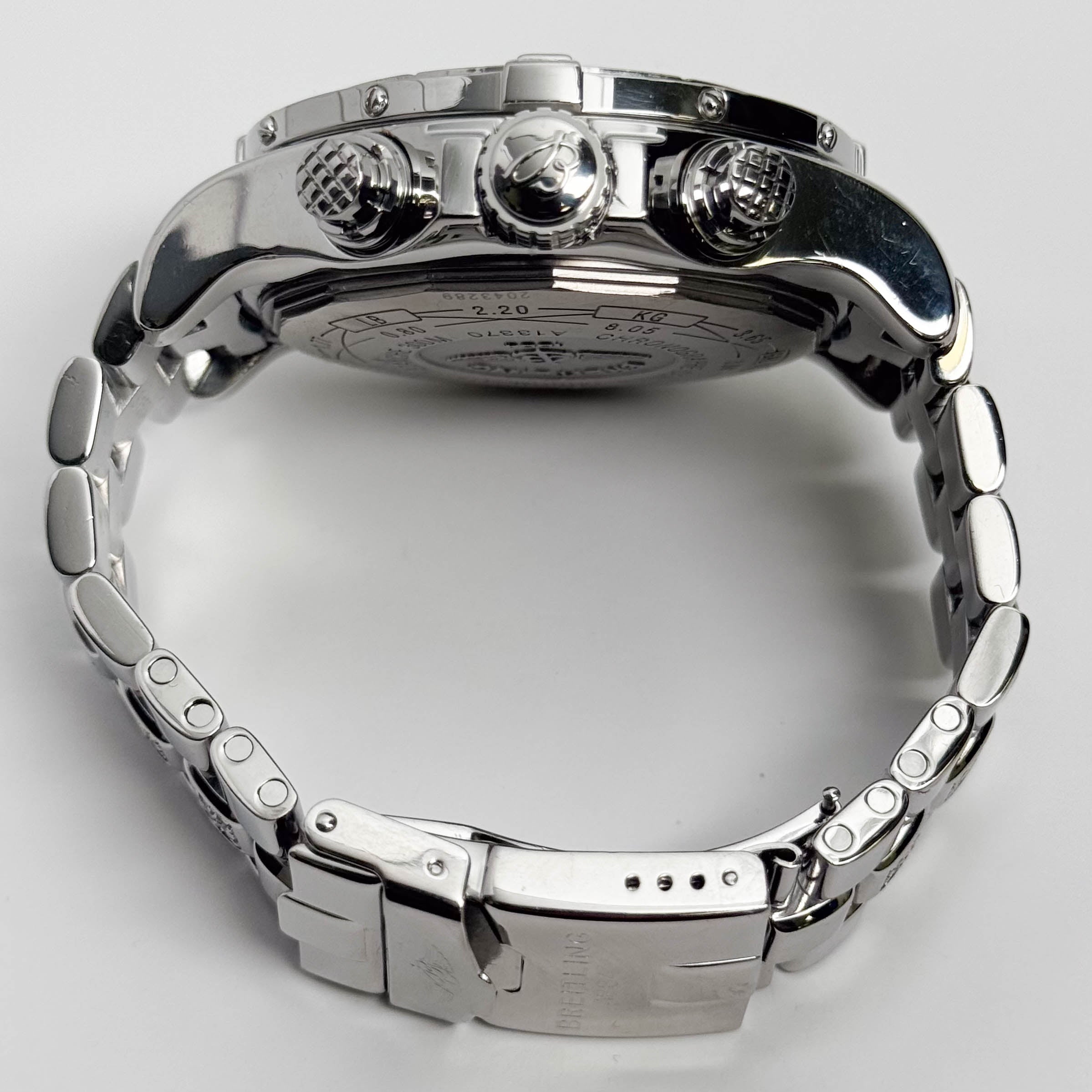 Breitling Super Avenger 48mm White Dial Watch Ref# A13370