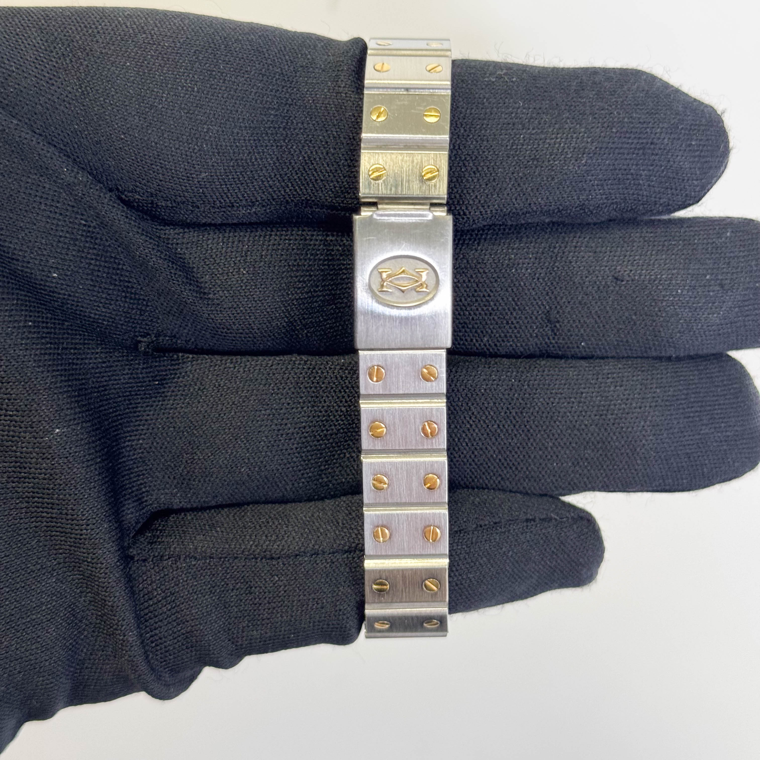 Cartier Santos 25mm White Dial Watch Ref# 0907 - Happy Jewelers Fine Jewelry Lifetime Warranty