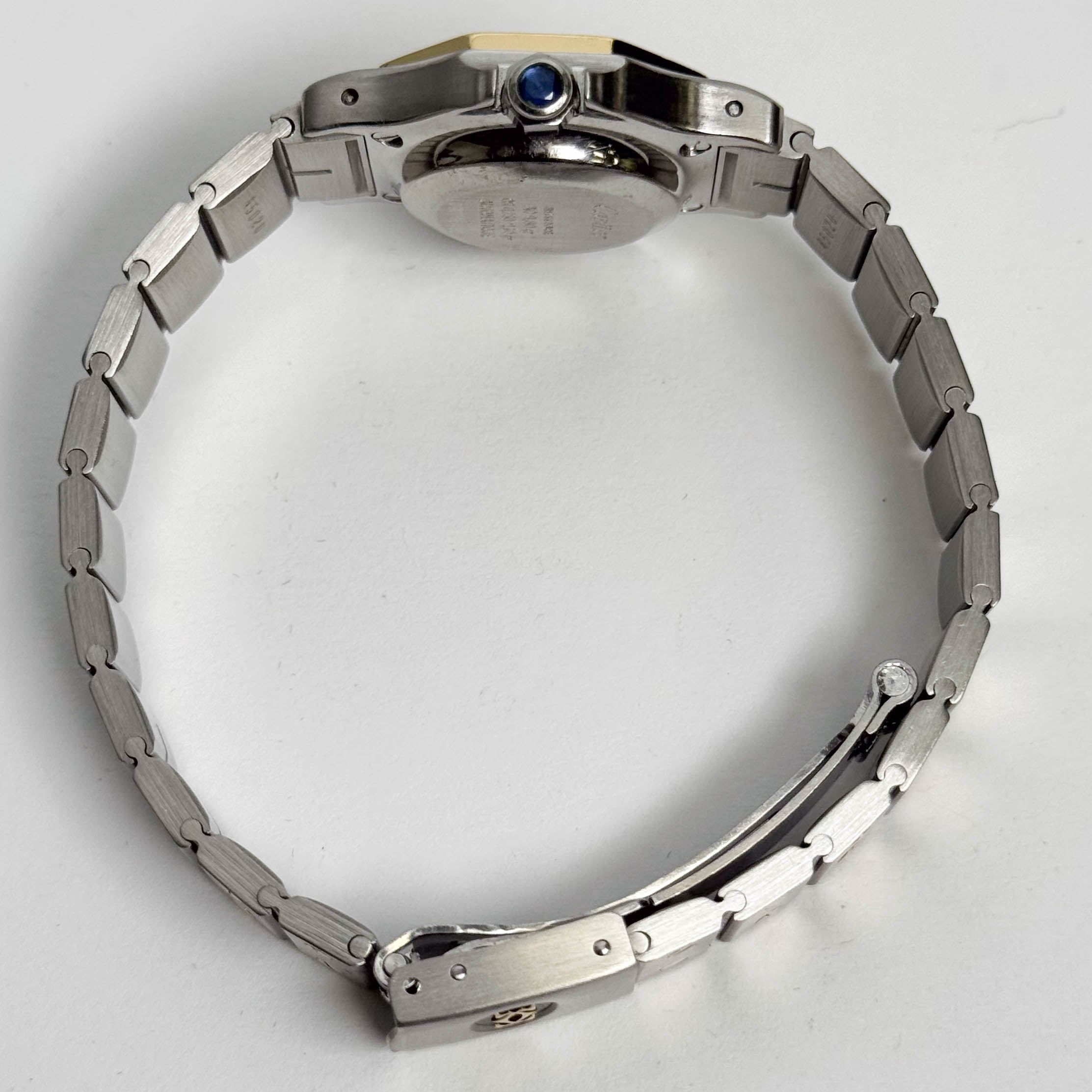 Cartier Santos 25mm White Dial Watch Ref# 0907 - Happy Jewelers Fine Jewelry Lifetime Warranty