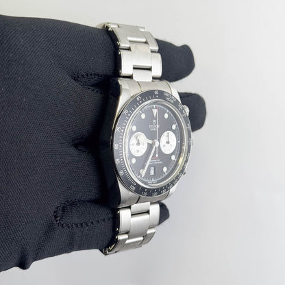 Tudor Black Bay Chrono 41mm Black Chronograph Dial Watch Ref# 79360N