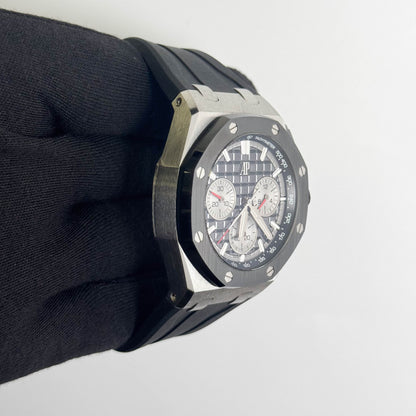 Audemars Piguet Royal Oak Offshore 43mm Black Dial Watch Ref# 26420SO.OO.A002CA.01