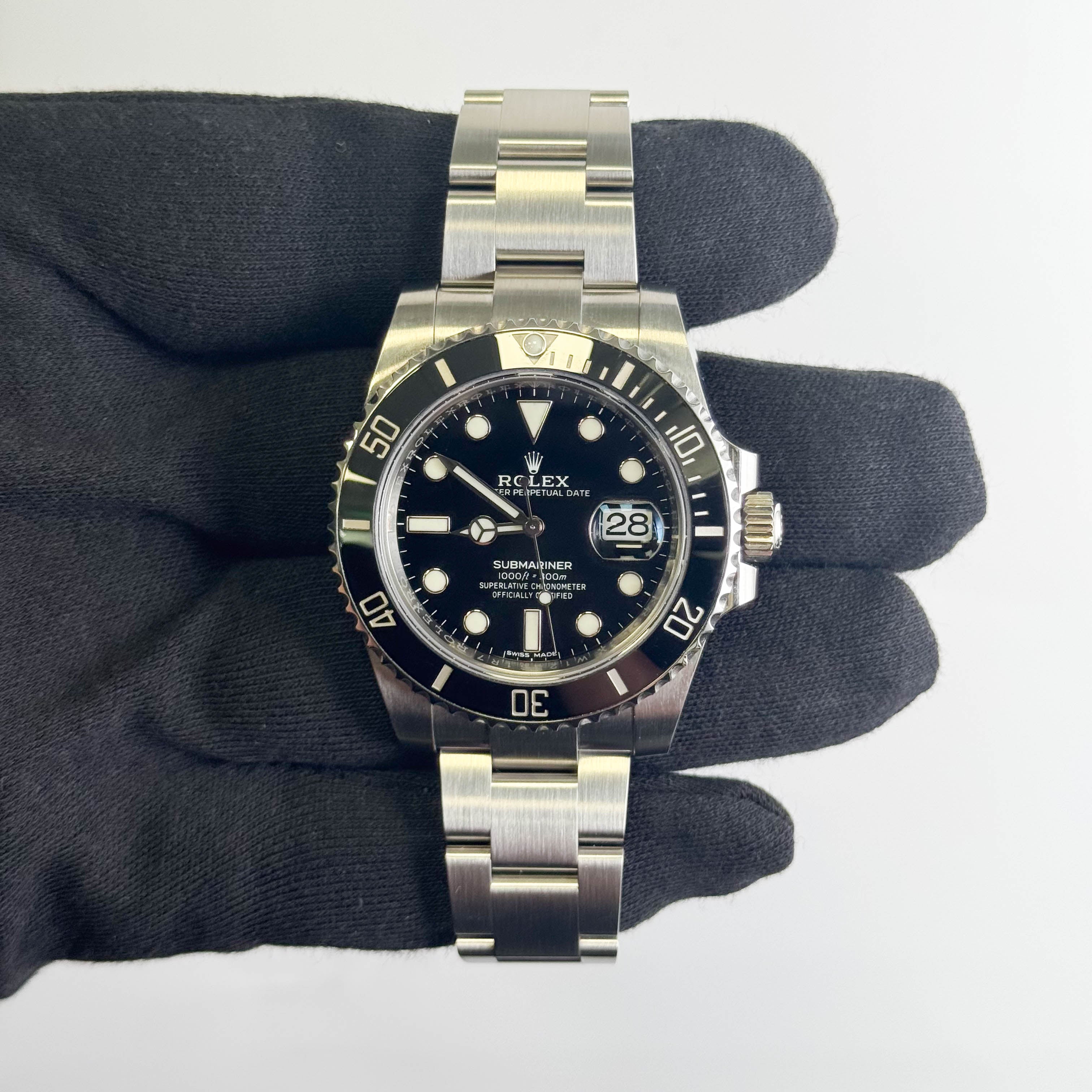 Rolex Submariner 40mm Black Dial Watch Ref# 116610LN