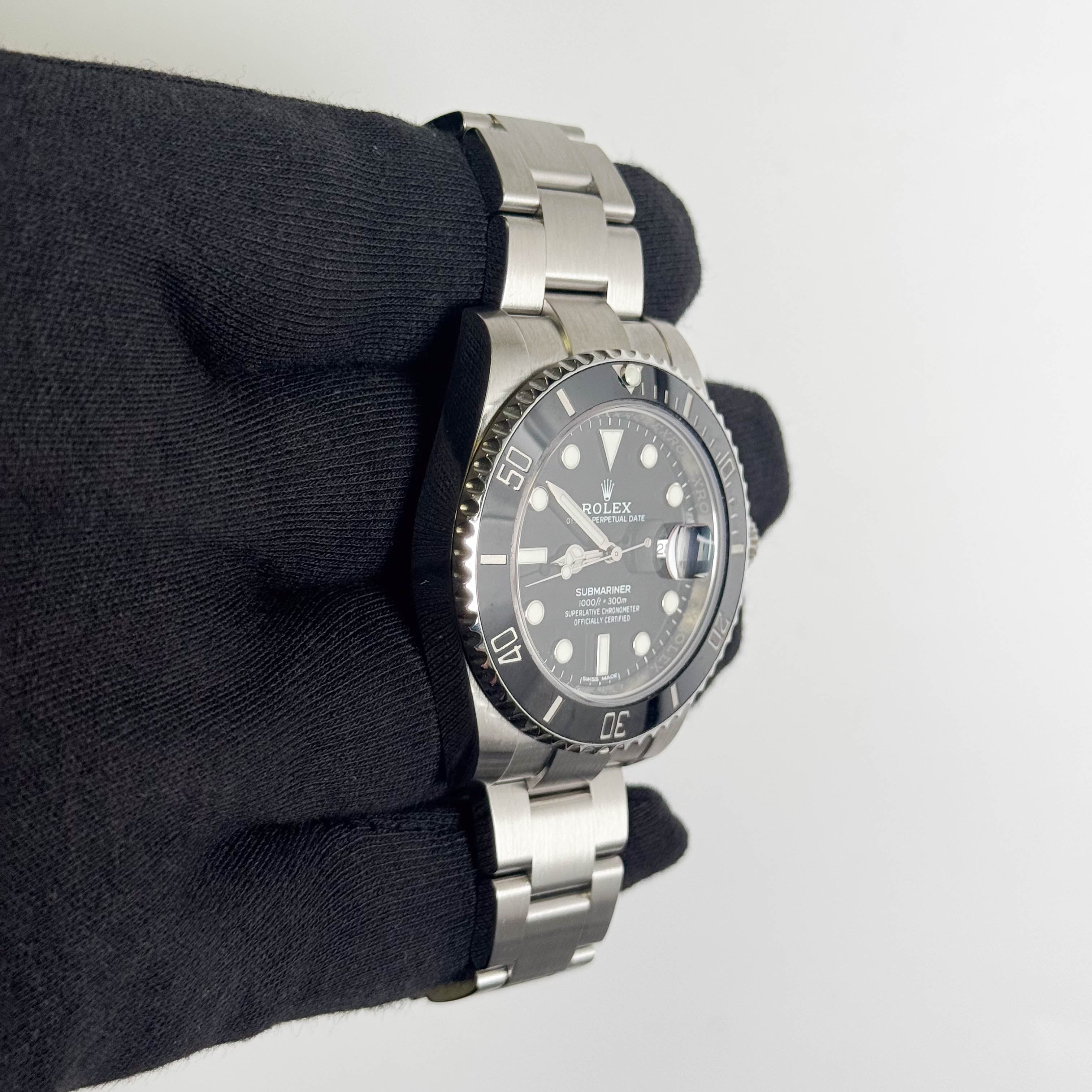 Rolex Submariner 40mm Black Dial Watch Ref# 116610LN