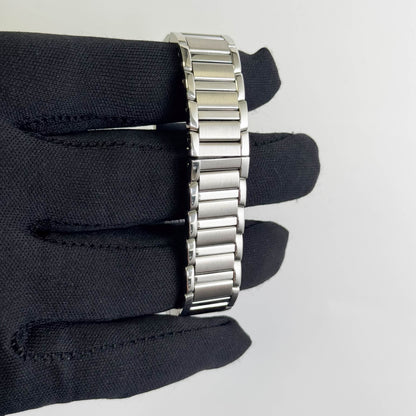 Cartier Tank Française Small 25.7mm x 21.2mm Silver Roman Dial Watch Ref# W4TA0020