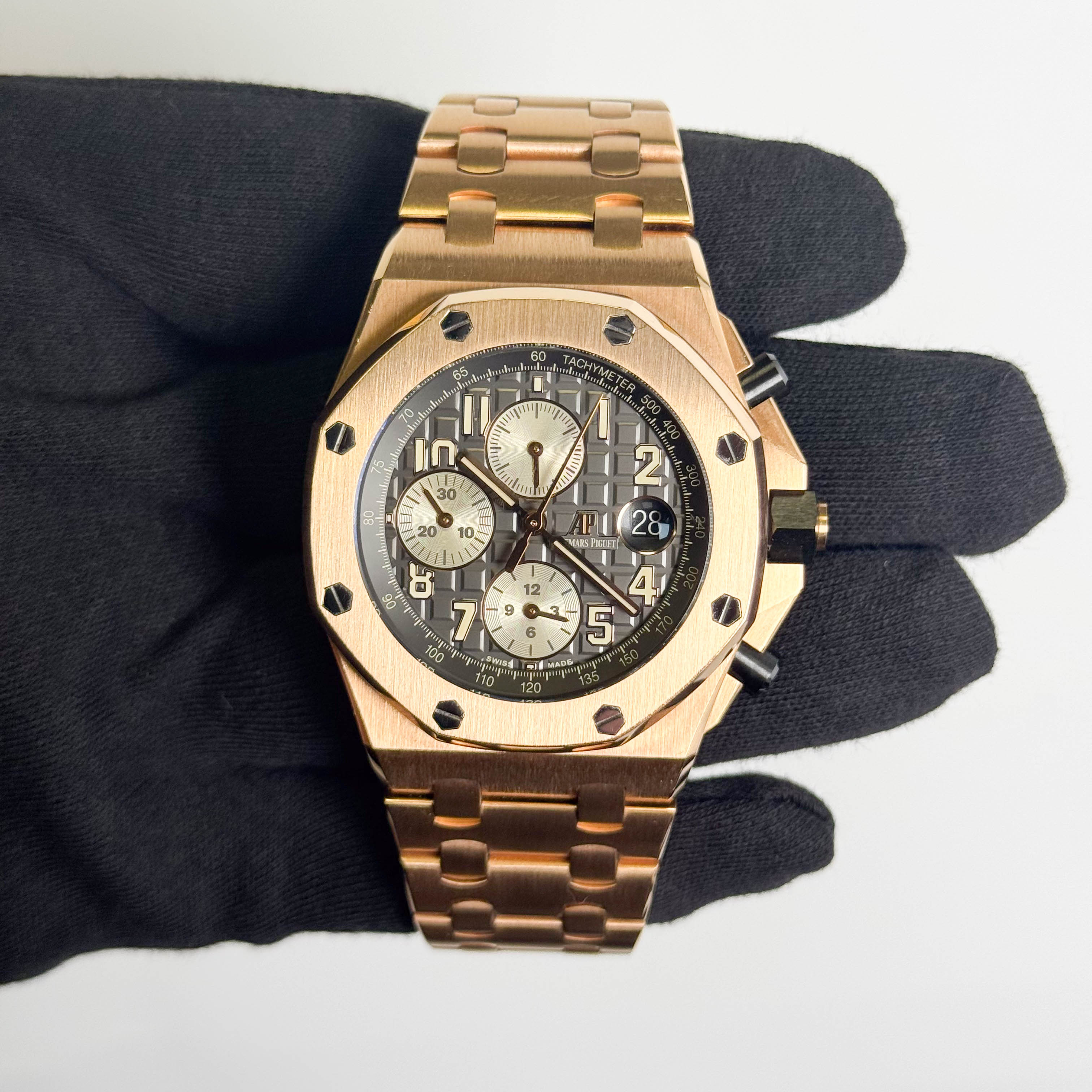 Audemars Piguet Royal Oak Offshore 42mm Gray Dial Watch Ref# 26470OR.OO.1000OR.02