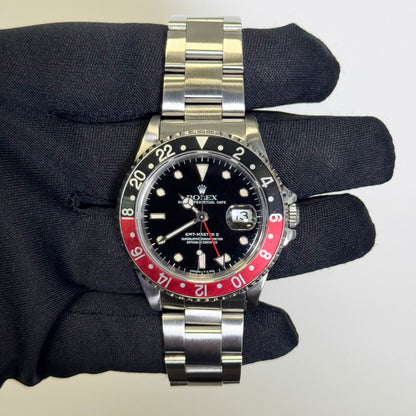 Rolex GMT-Master II 40mm Black Dial Watch Ref# 16710 - Happy Jewelers Fine Jewelry Lifetime Warranty