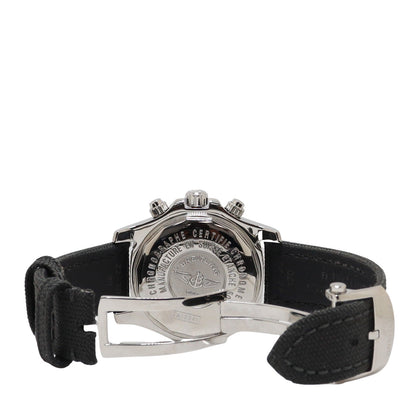 Breitling Superocean Stainless Steel 44mm Black Chronograph Dial Watch Reference# A13341 - Happy Jewelers Fine Jewelry Lifetime Warranty