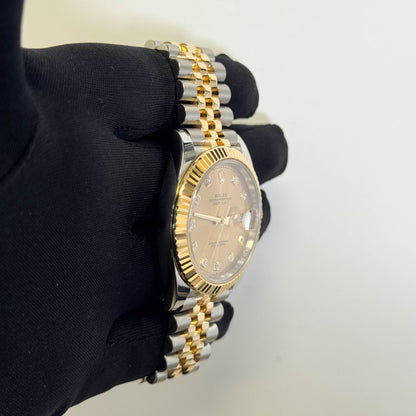 Rolex Datejust 41mm Champagne Dial Watch Ref# 126333 - Happy Jewelers Fine Jewelry Lifetime Warranty