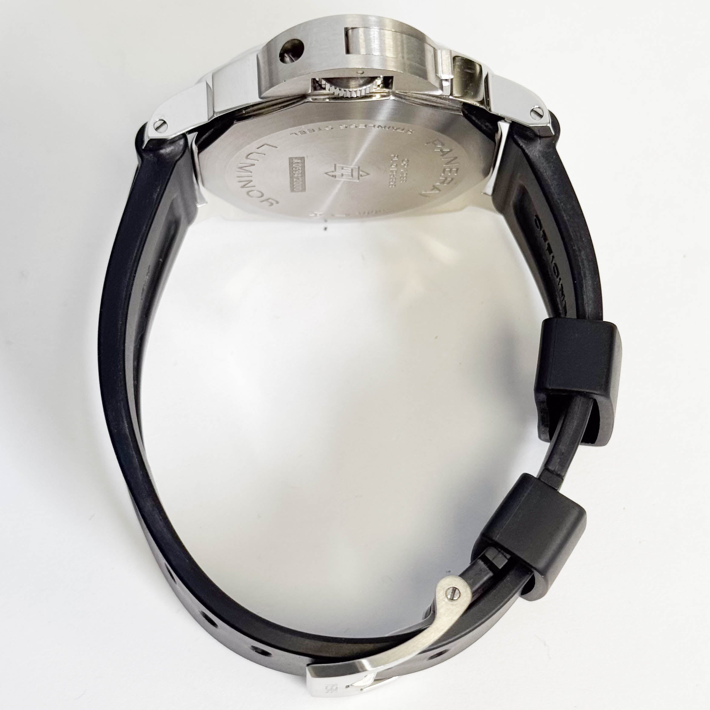 Panerai Luminor 44mm Black Dial Watch Ref# PAM01086 - Happy Jewelers Fine Jewelry Lifetime Warranty