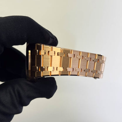 Audemars Piguet Royal Oak 39mm White Dial Watch Ref# 26252OR.OO.D092CR.02 - Happy Jewelers Fine Jewelry Lifetime Warranty