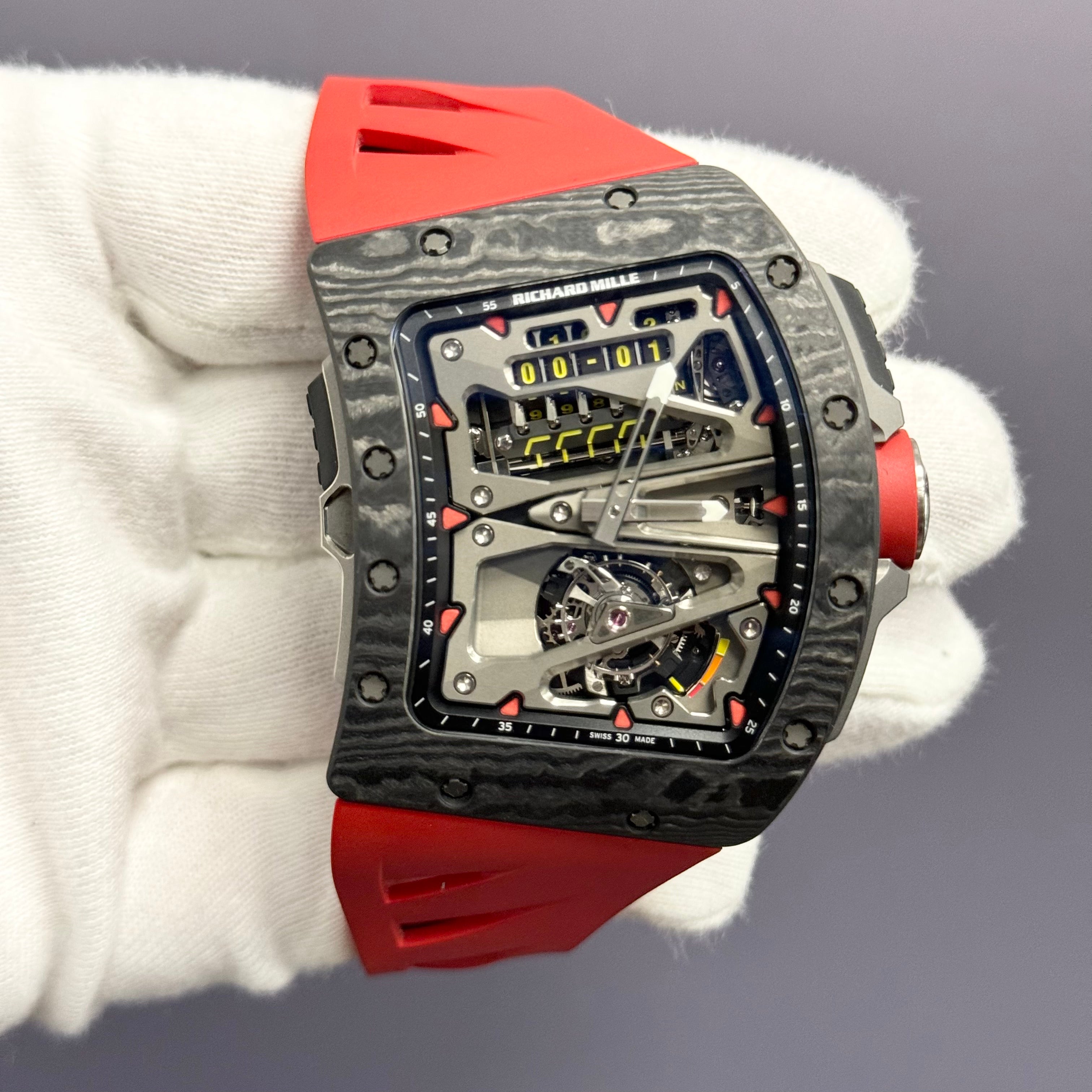 Richard Mille RM70-01 Tourbillon Alain Prost 54.88mm Skeleton Dial Ref# RM70-01 - Happy Jewelers Fine Jewelry Lifetime Warranty
