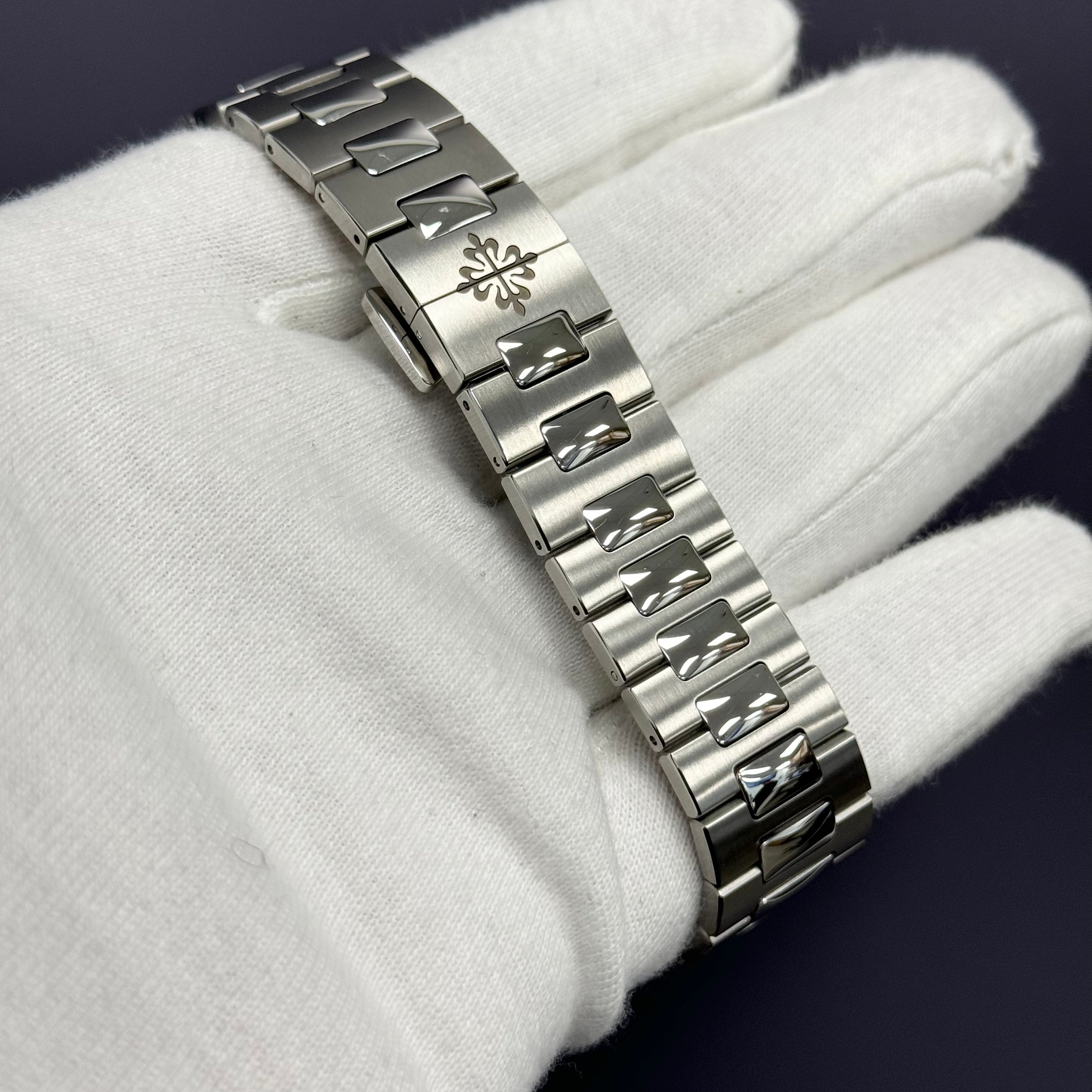 Patek Philippe Cubitus 45mm Green Stick Dial Watch Ref# 5821-1A-001 - Happy Jewelers Fine Jewelry Lifetime Warranty