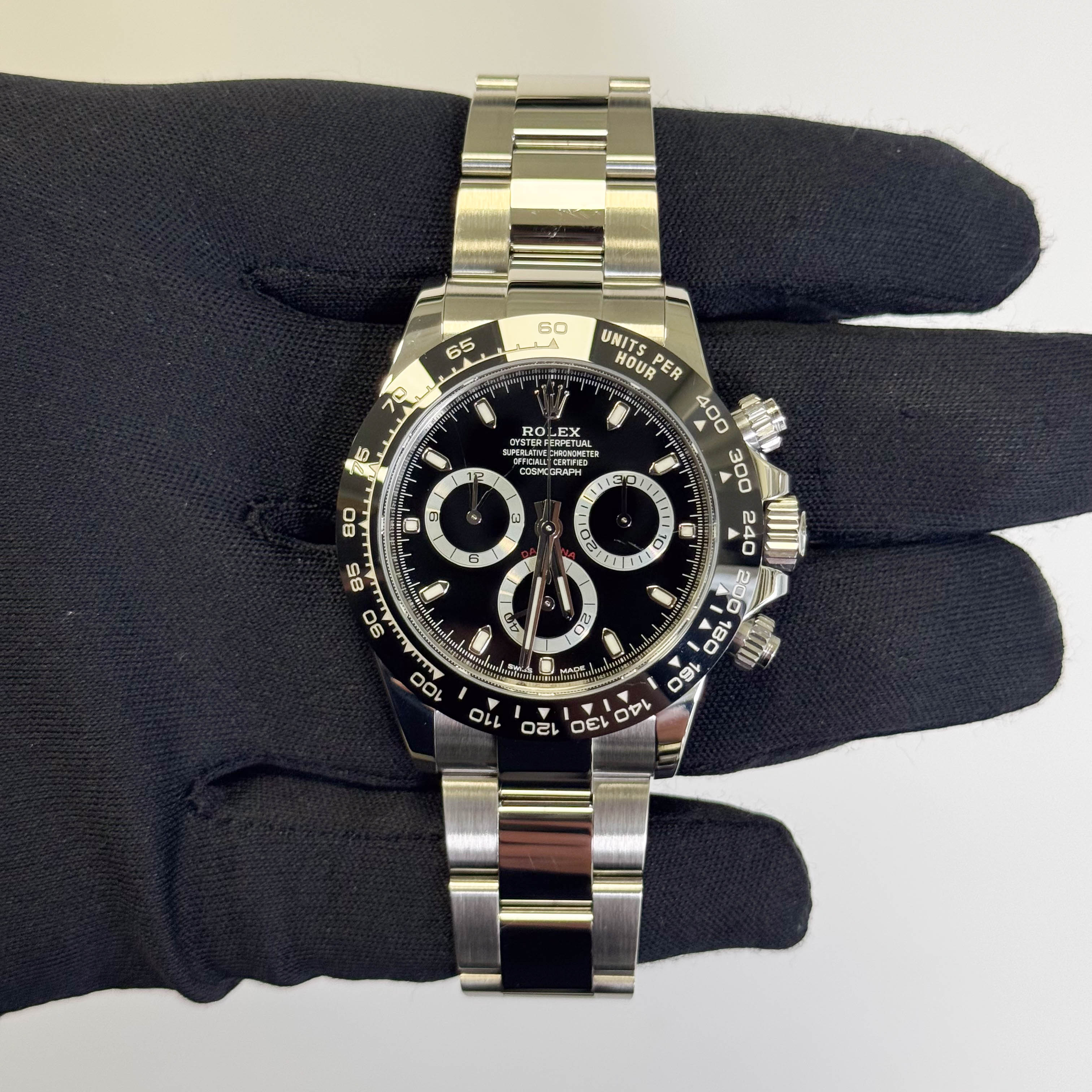 Rolex Daytona 40mm Black Dial Watch Ref# 116500LN