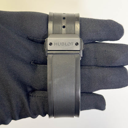 Hublot Spirit of Big Bang 45mm Silver Skeleton Dial Watch Ref# 601.CI.0110.RX