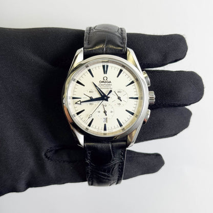 Omega Seamaster 42.2mm Silver Dial Watch Ref# 2812.30.31