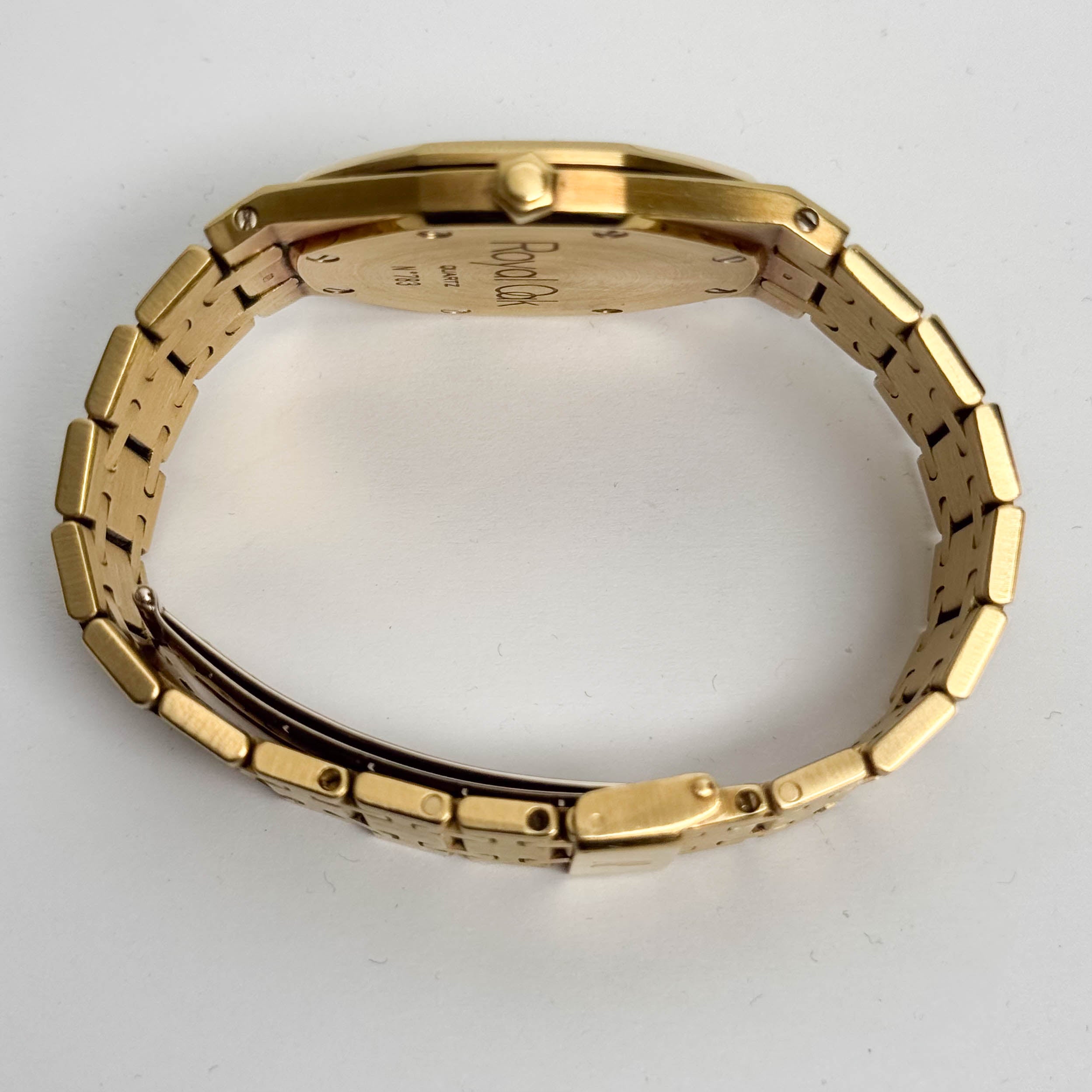 Audemars Piguet Royal Oak 33mm Champagne Dial Watch Ref# 56175BA - Happy Jewelers Fine Jewelry Lifetime Warranty
