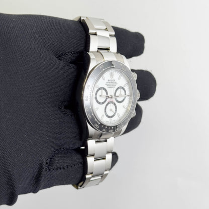 Rolex Daytona 40mm White Dial Watch Ref# 126500LN
