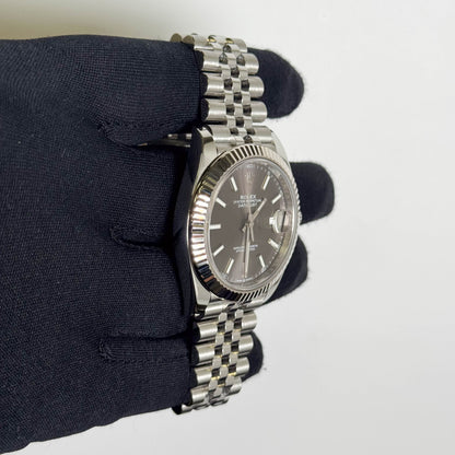 Rolex Datejust 41mm Rhodium Dial Watch Ref# 126334 - Happy Jewelers Fine Jewelry Lifetime Warranty