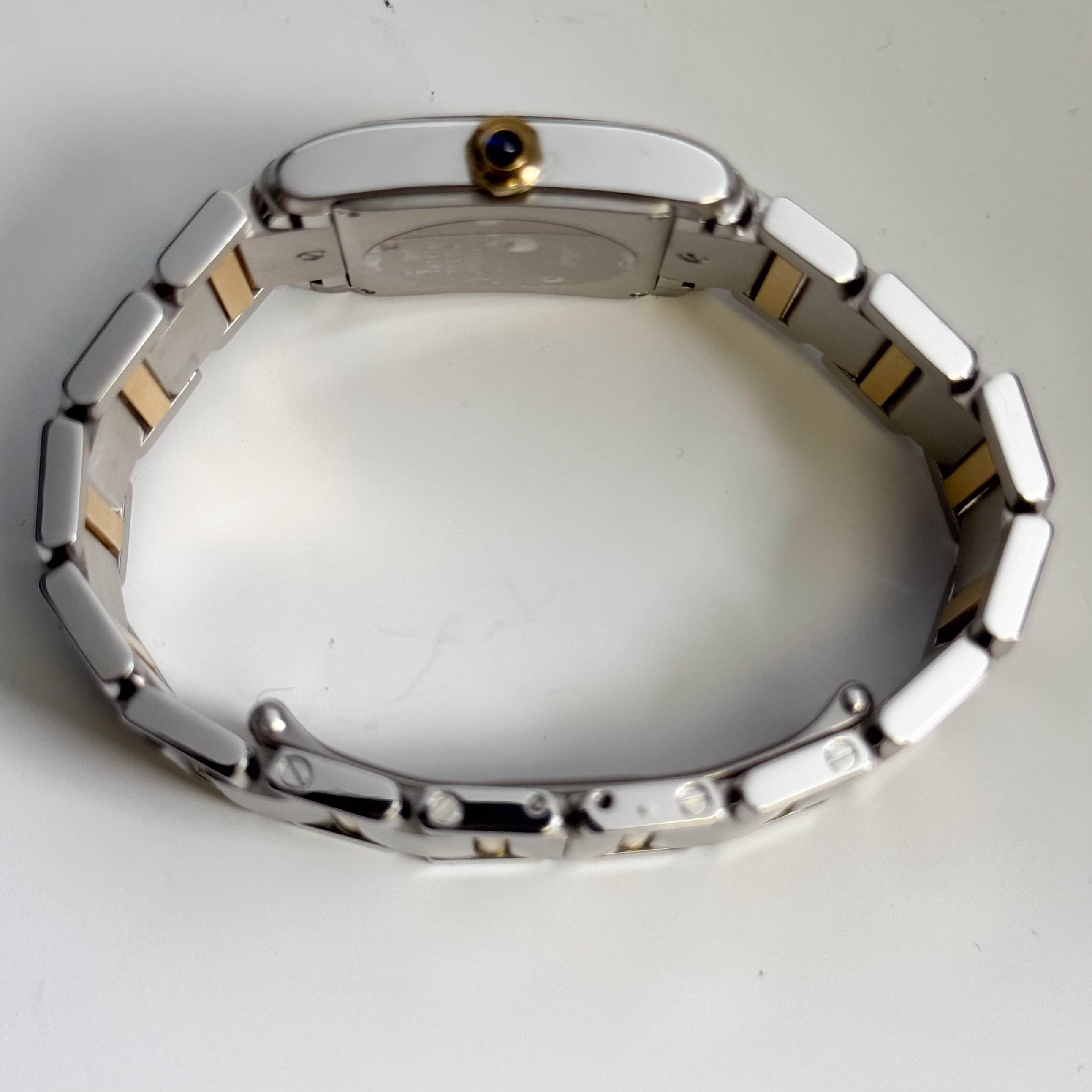 Cartier Tank 25mm White Dial Watch Ref# W51012Q4