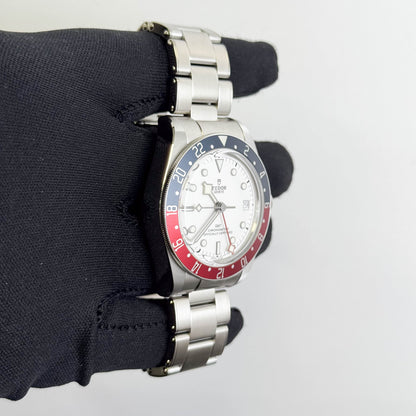 Tudor Black Bay GMT 41mm White Dial Watch Ref# 79830RB-0010