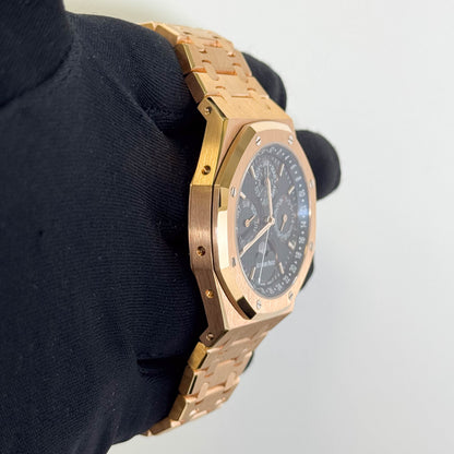 Audemars Piguet Royal Oak 41mm Blue Dial Watch Ref# 26574OR.OO.1220OR.02 - Happy Jewelers Fine Jewelry Lifetime Warranty