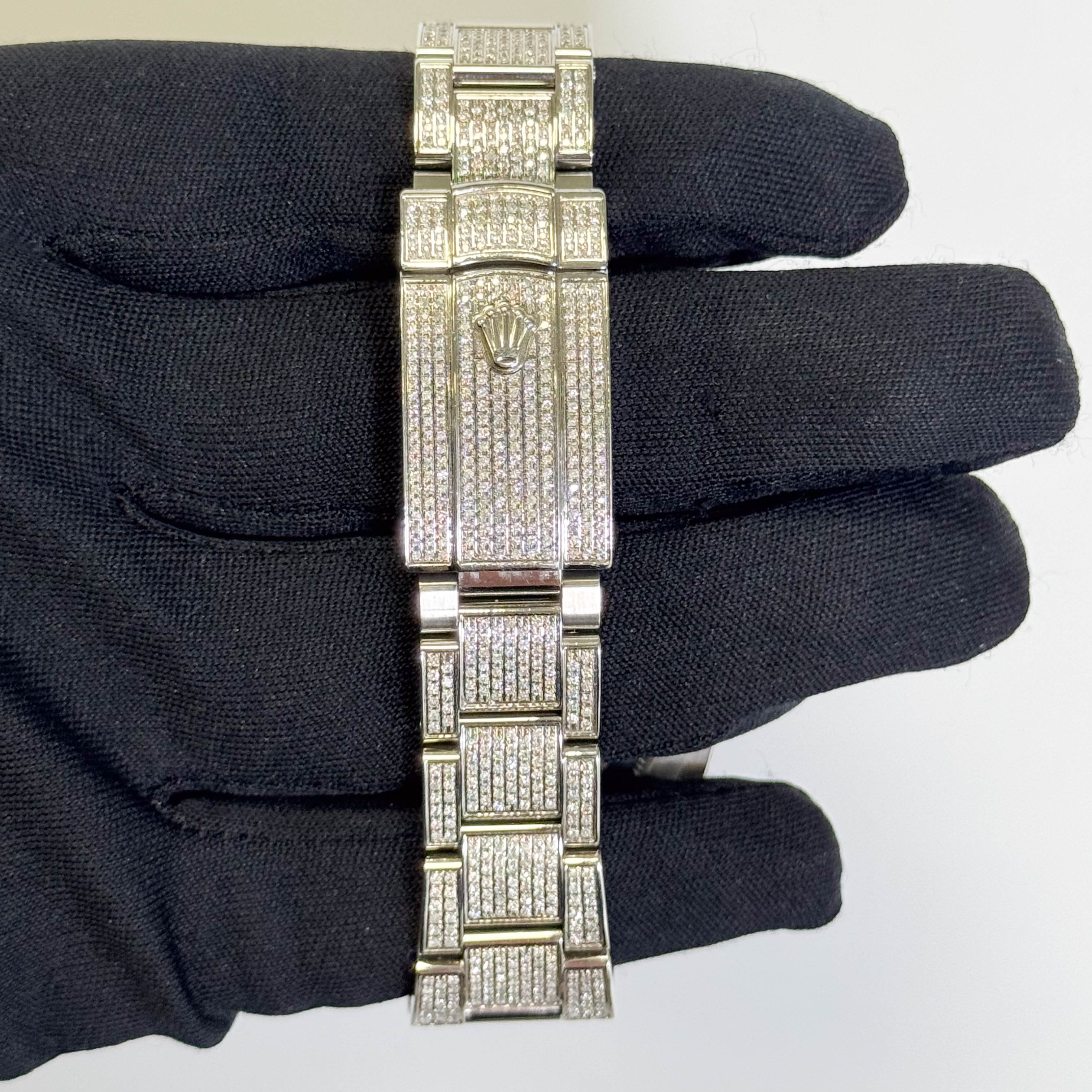 Rolex Datejust 41mm Pave Dial Watch Ref# 116300