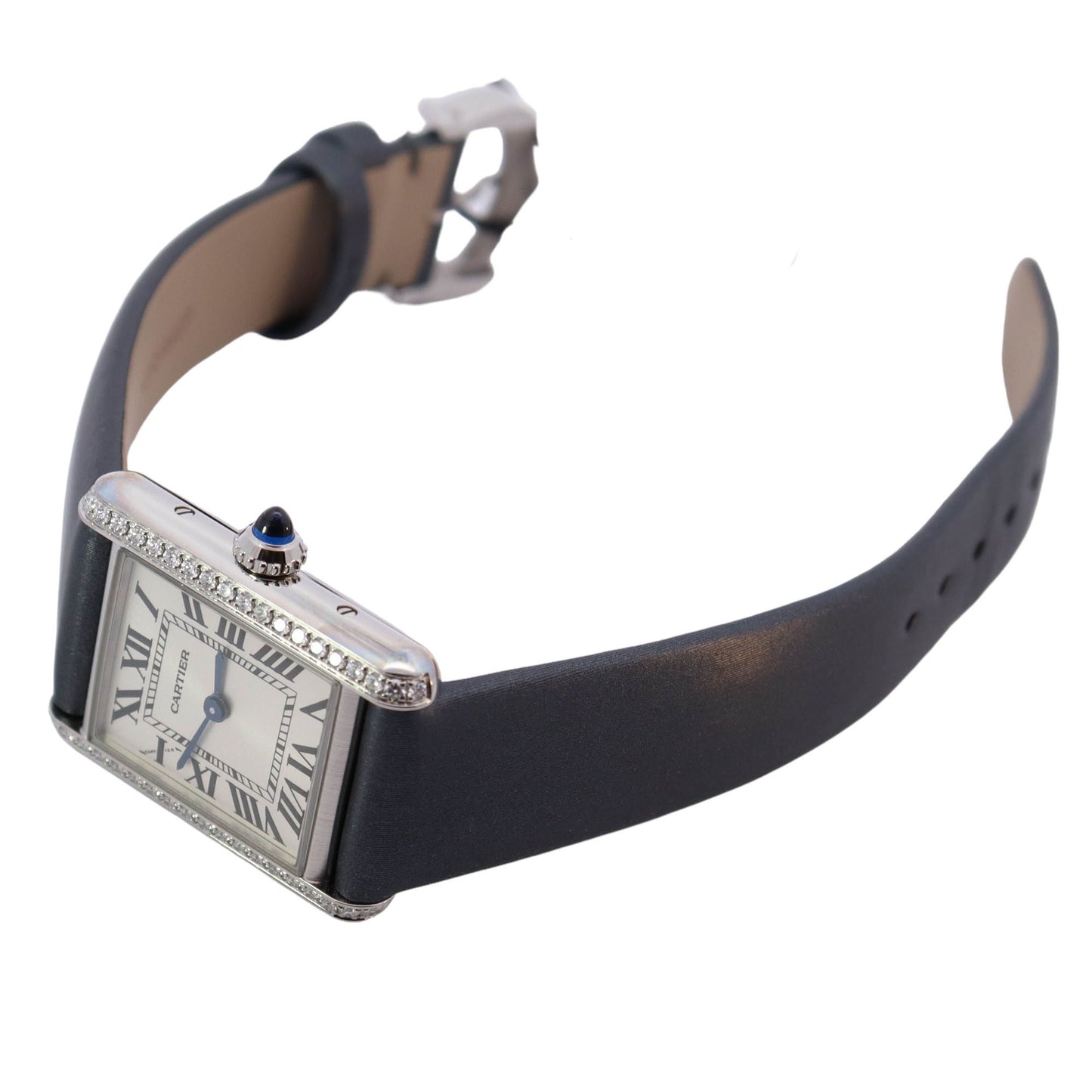 Cartier Tank Must Stainless Steel 29x22 Small Model Silver Roman Dial Watch Reference #: W4TA0016