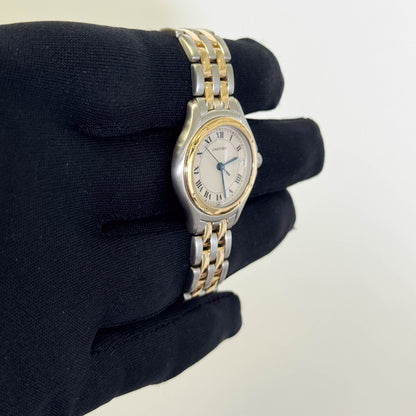 Cartier Cougar 26mm Ivory Dial Watch Ref# W35005B6 - Happy Jewelers Fine Jewelry Lifetime Warranty