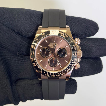 Rolex Daytona 40mm Chocolate Dial Watch Ref# 126515LN
