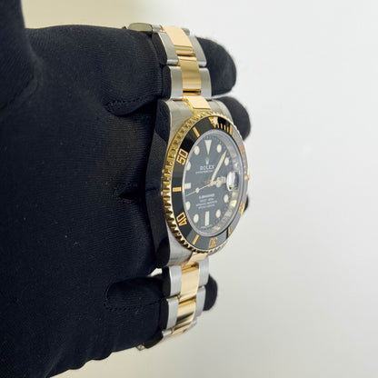 Rolex Submariner 40mm Black Dial Ref# 116613LN - Happy Jewelers Fine Jewelry Lifetime Warranty