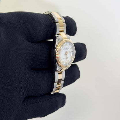 Rolex Datejust 26mm White Dial Dial Watch Ref# 179173 - Happy Jewelers Fine Jewelry Lifetime Warranty