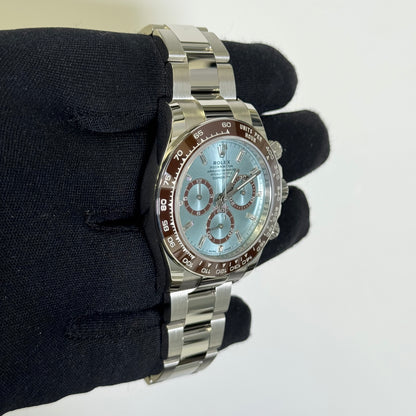 Rolex Daytona 40mm Ice Blue Dial Watch Ref# 126506 - Happy Jewelers Fine Jewelry Lifetime Warranty