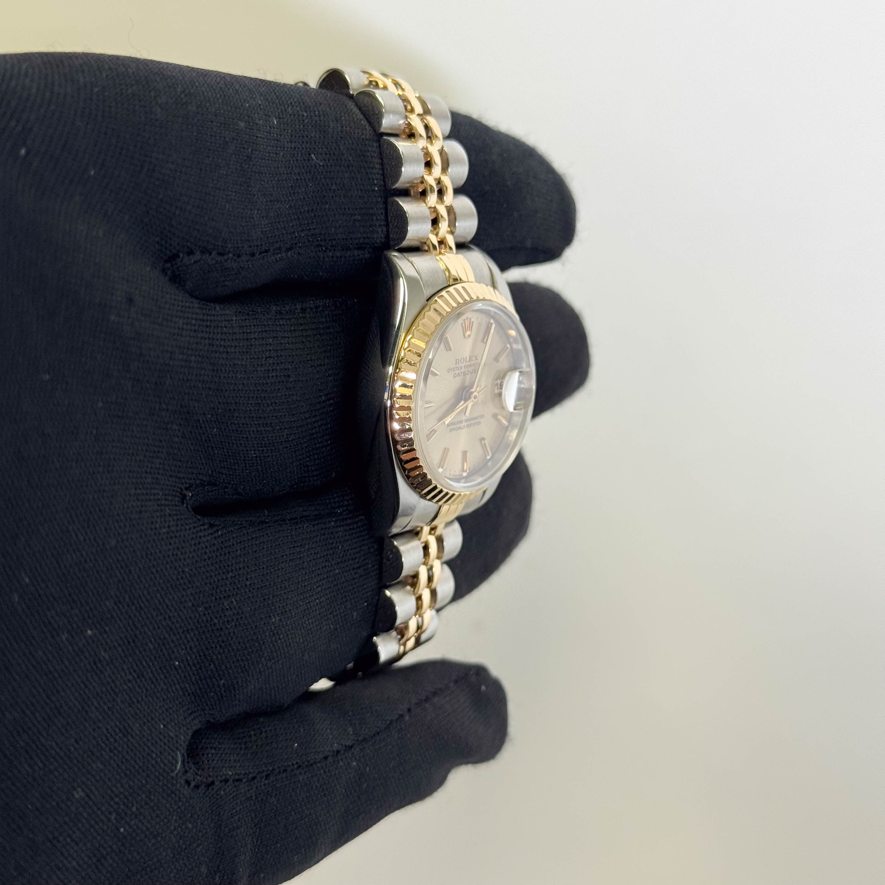 Rolex Datejust 26mm Champagne Dial Watch Ref# 69173 - Happy Jewelers Fine Jewelry Lifetime Warranty