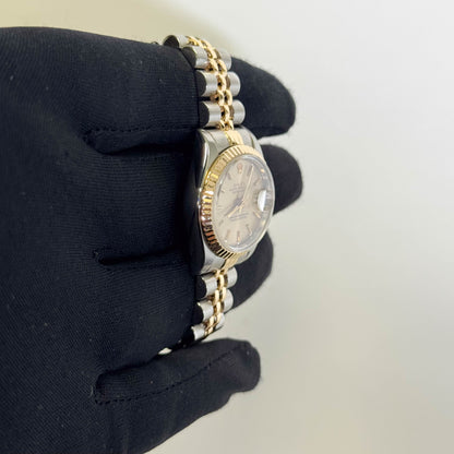 Rolex Datejust 26mm Champagne Dial Watch Ref# 69173 - Happy Jewelers Fine Jewelry Lifetime Warranty