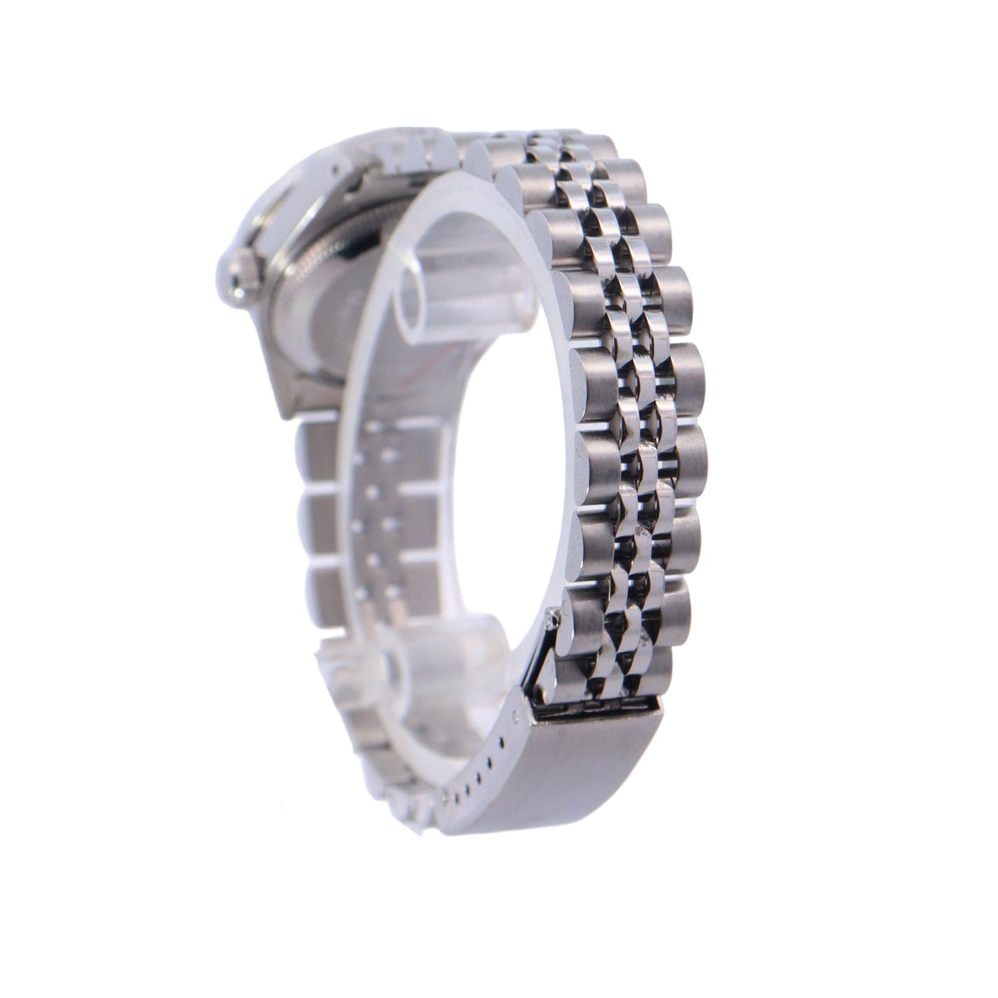 Rolex Datejust Stainless Steel 26mm Custom White MOP Diamond Dial Watch Reference #: 69174 - Happy Jewelers Fine Jewelry Lifetime Warranty