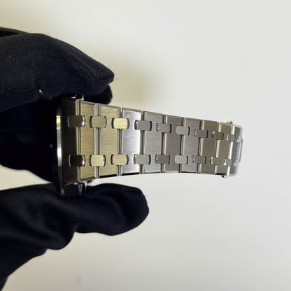 Audemars Piguet Royal Oak 41mm Blue Dial Watch Ref# 15500ST.OO.1220ST.01 - Happy Jewelers Fine Jewelry Lifetime Warranty