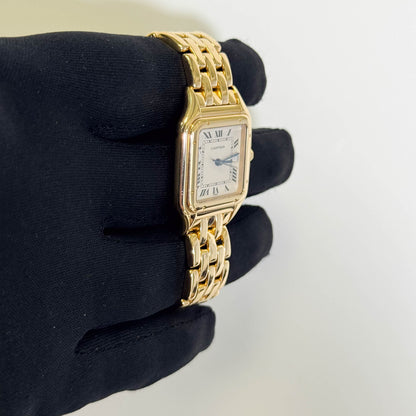 Cartier Panthere 31mm White Dial Watch Ref# 83783647 - Happy Jewelers Fine Jewelry Lifetime Warranty