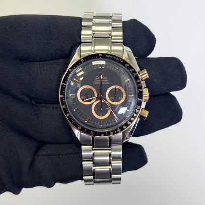 Omega Speedmaster Apollo 15 35th Anniversary 42mm Black Dial Watch Ref# 3366.51