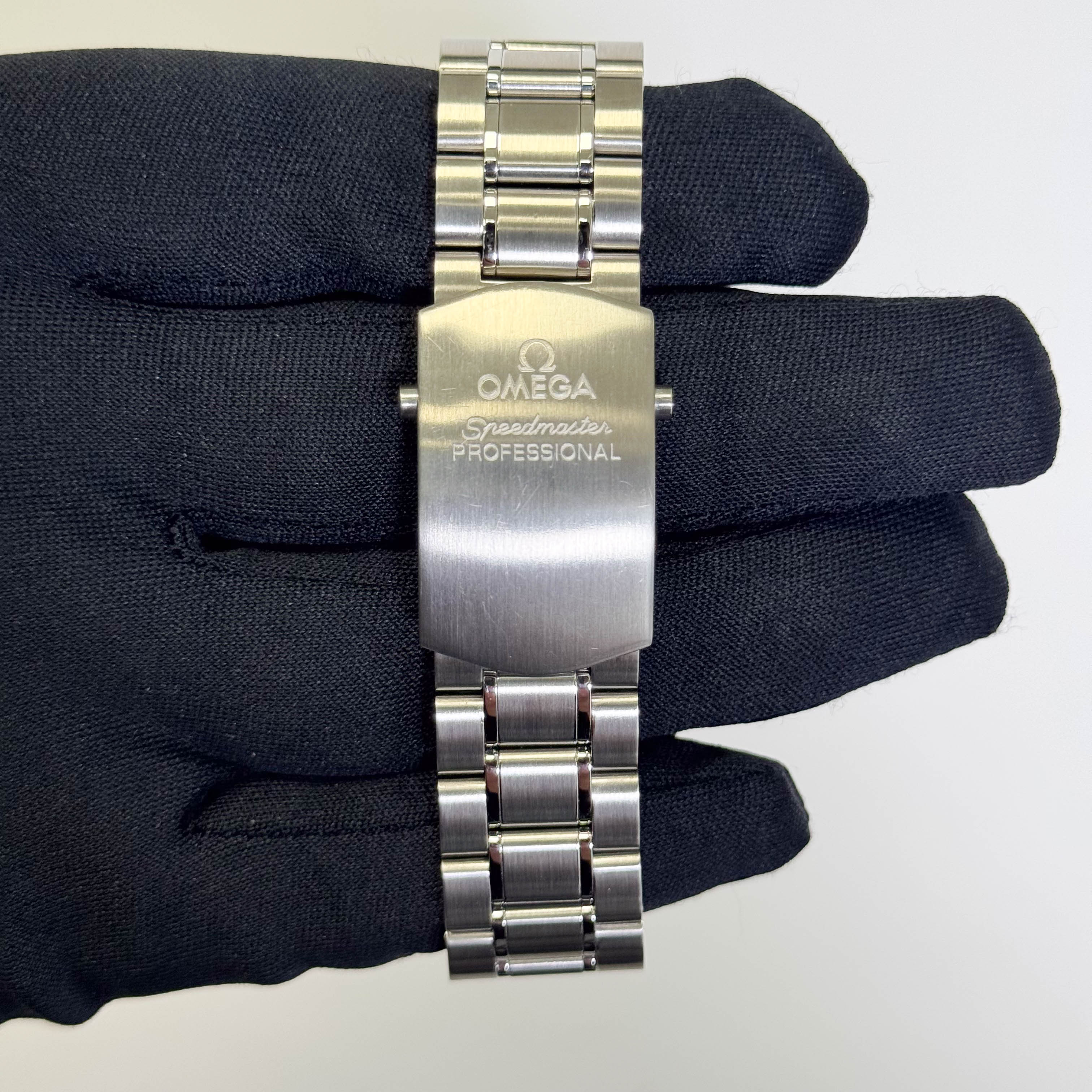 Omega Speedmaster Apollo 15 35th Anniversary 42mm Black Dial Watch Ref# 3366.51