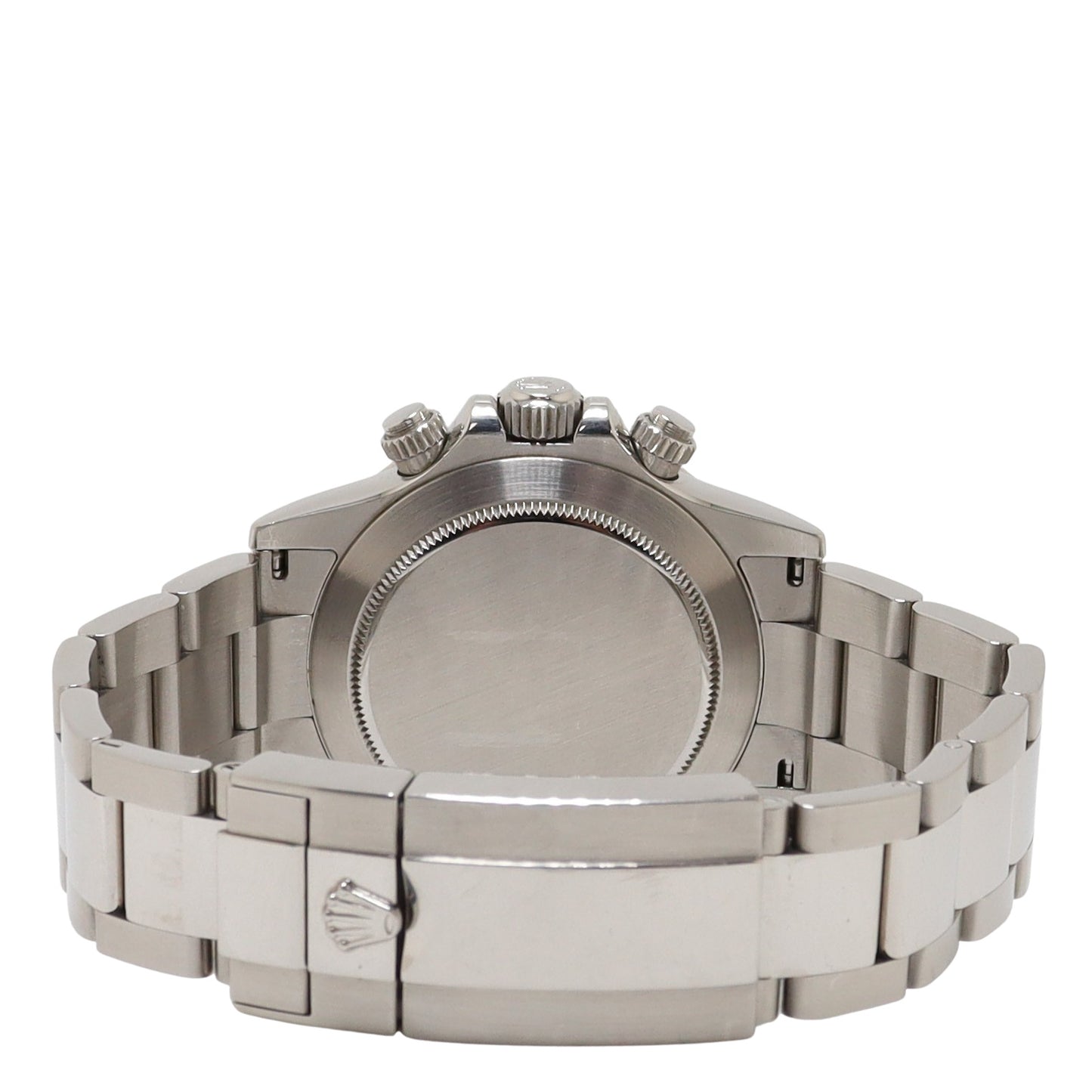 Rolex Daytona Stainless Steel 40mm White Chronograph Dial Watch Reference#: 116520 - Happy Jewelers Fine Jewelry Lifetime Warranty