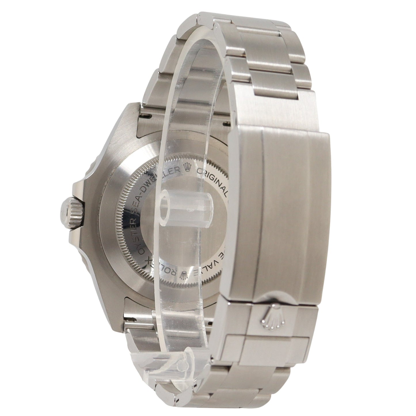 Rolex Sea-Dweller 43mm Stainless Steel Black Dot Dial Watch Reference# 126600 - Happy Jewelers Fine Jewelry Lifetime Warranty