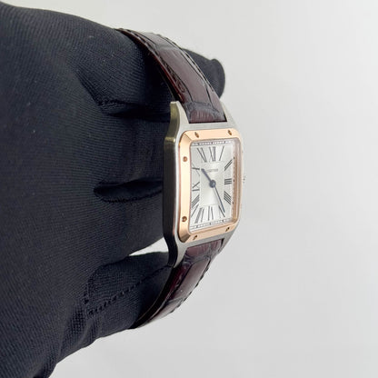 Cartier Santos 31mm White Dial Watch Ref# W2SA0037