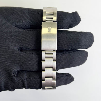 Rolex Oyster Perpetual Date 34mm Silver Dial Watch Ref# 15210