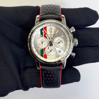 Chopard Mille Miglia Racing Stripes Mexico Edition 42mm Silver Dial Watch Ref# 168589-3032