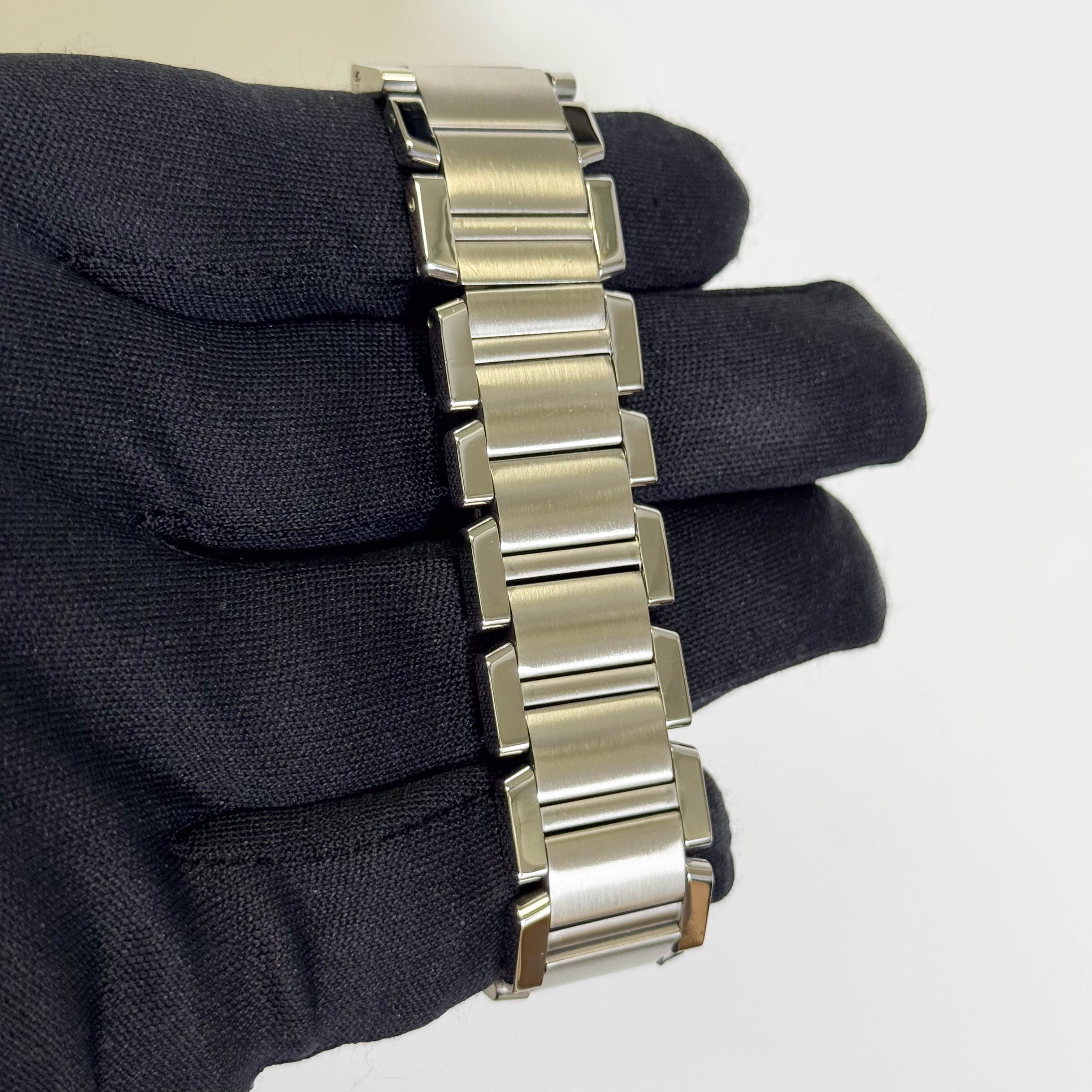 Cartier Tank 28mm White Dial Watch Ref# W51002Q3