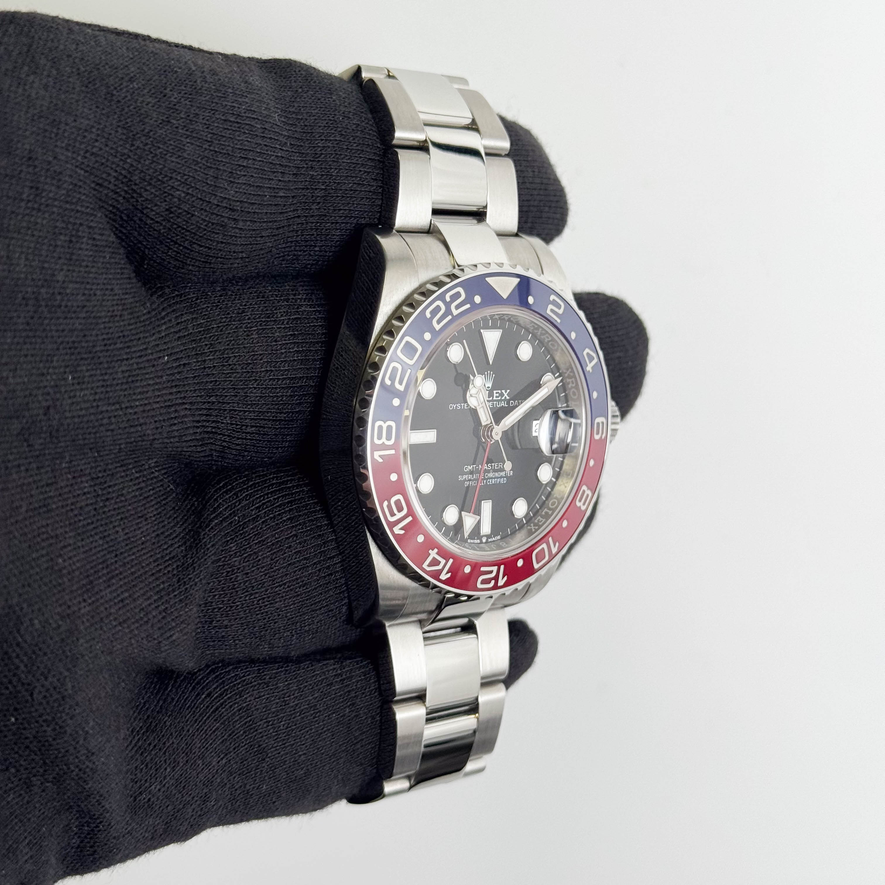 Rolex GMT Master II 40mm Black Dial Watch Ref# 126710BLRO